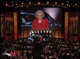 Betty White Surprises Morgan Freeman at the 39th AFI Life Achievement Award