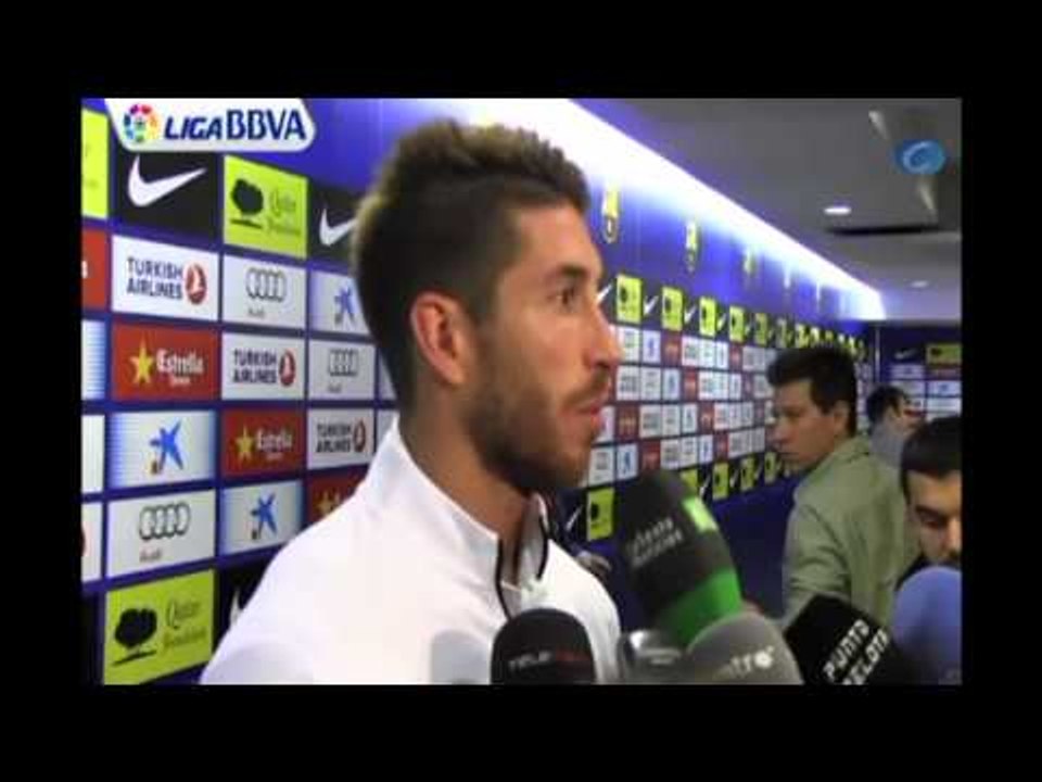 Deportes / Fútbol; Real Madrid, Ramos: 'Nuestro trabajo fue superior al del Barcelona'
