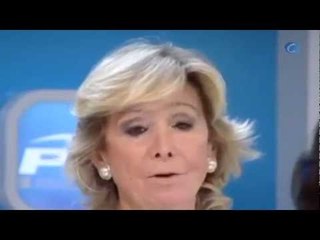 Aguirre de un toque de antención a Rajoy: existe "mucho descontento" en las bases