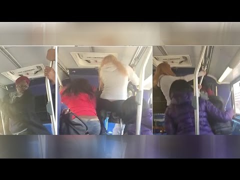 Starszy mężczyzna pobity przez czwórkę kobiet w autobusie