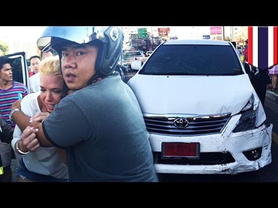 Tajlandia: amerykańska turystka jeździ pod prąd i uderza w 13 samochodów