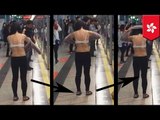 Striptiz w metrze! Kobieta z Hong Kongu rozbiera się na oczach pasażerów