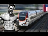 Śmierć na torach: gwiazdor fitness zginał próbując biec szybciej niż pociąg