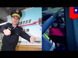 Tajwański super-glina! Policjant zatrzymuje podejrzanego w Hollywoodzkim stylu!