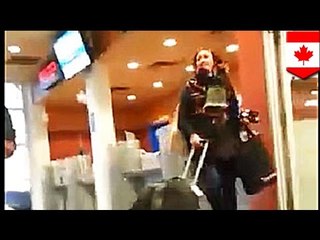 Kobieta oszalała po spóźnieniu się na prom