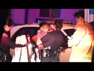 Mężczyzna używa 5-miesięcznego dziecka jako żywej tarczy