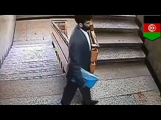 Terrorysta samobójca nagrany na kamerze ochrony