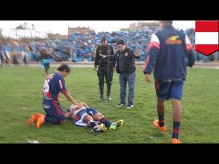 Peruwiański piłkarz żyje po trafieniu przez piorun