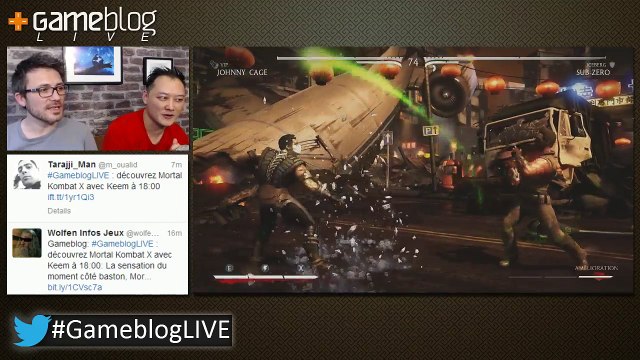 GameblogLIVE : découvrez Mortal Kombat X (REPLAY)