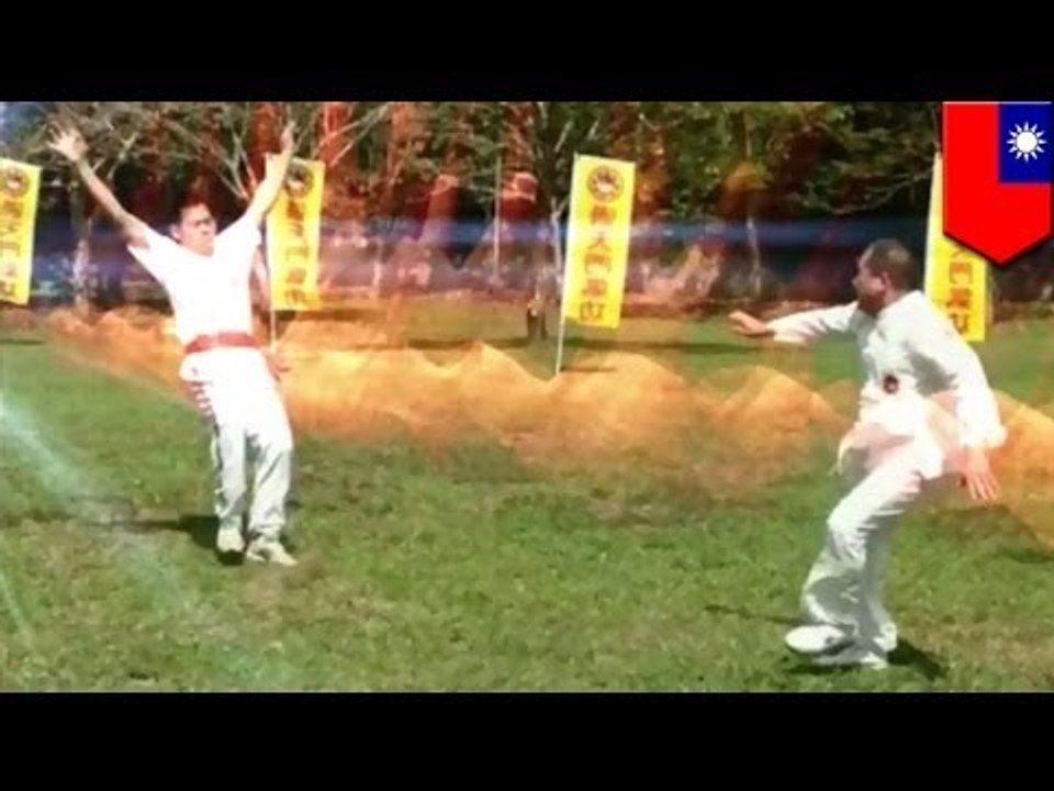 Real-life Dragon Ball: Qi Gong Master, napatumba ang isang lalake gamit ang Kamehameha Energy Ball!