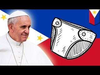 Filipino traffic cops in diapers: Pope Francis visit prompts cops to rock adult diapers