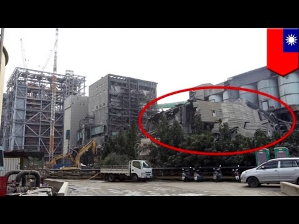 Implosion accident: Demolition of old boiler building sweeps dust cloud over highway