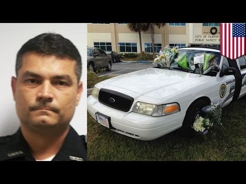 Florida police officer shot and run over after responding to 911 noise complaint in Tarpon Spring