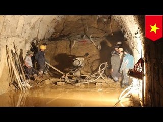 Download Video: Vietnam tunnel accident: rescue mission for 12 trapped workers continues