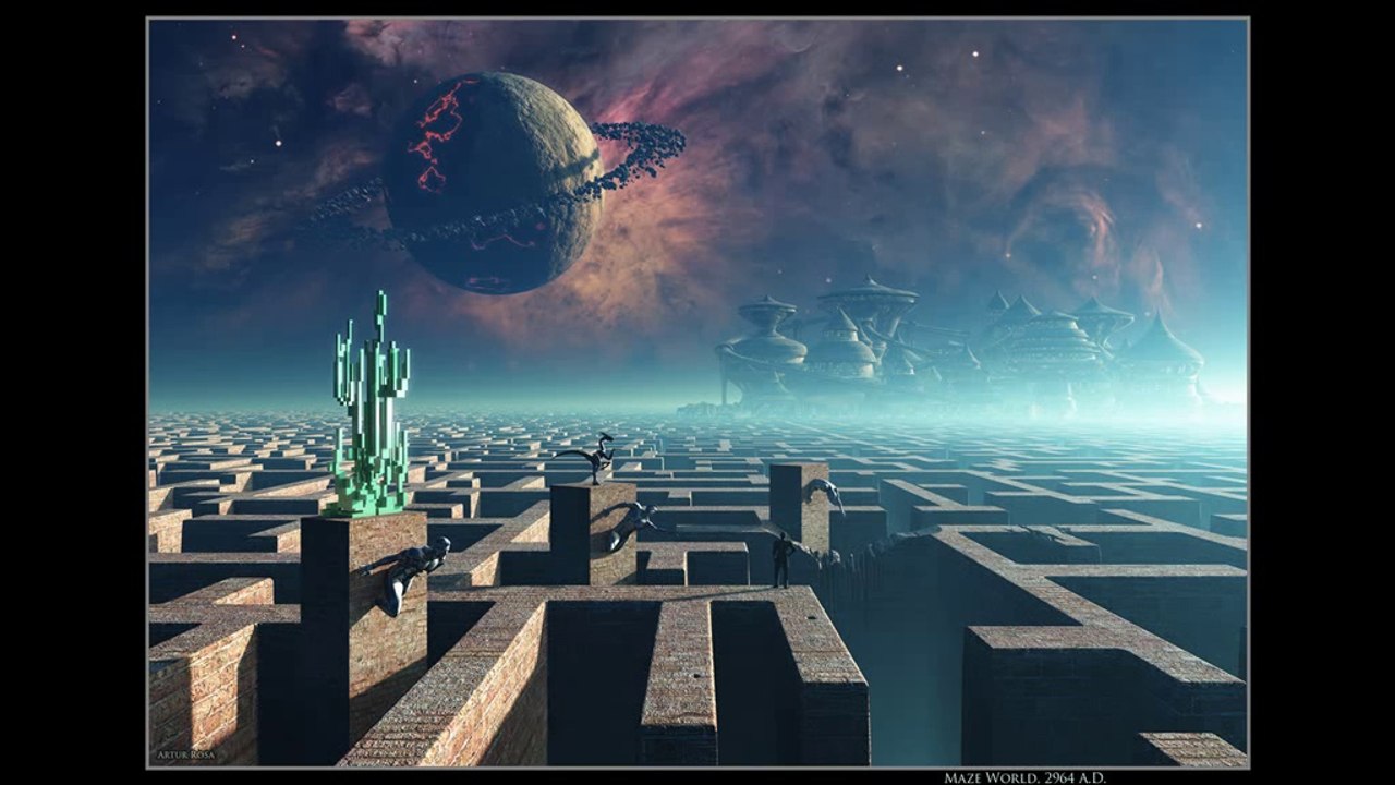 Stray Hawk. Digital Maze