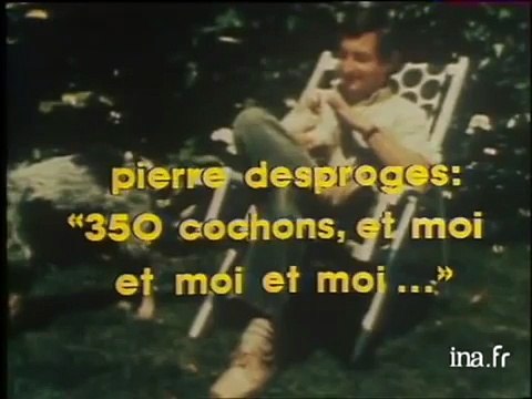 Pierre Desproges Les animaux extraordinaires - Archive INA