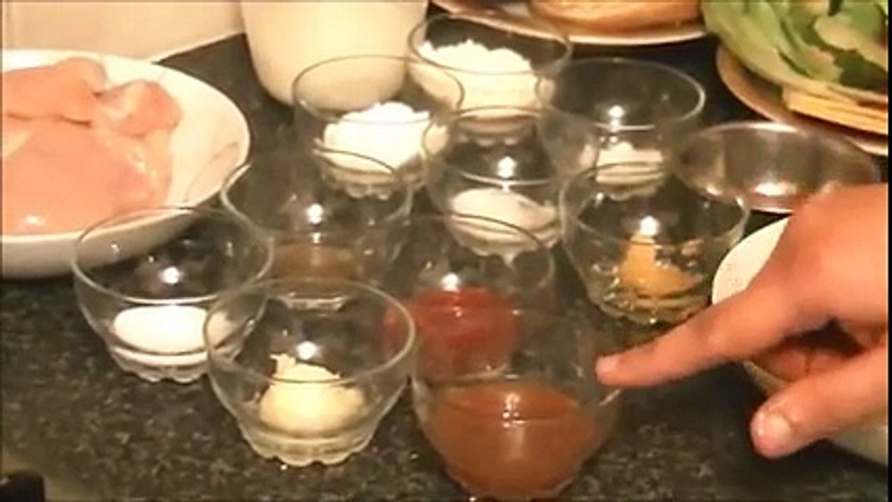 how you can make home made KFC Chicken Burger