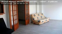 A vendre - Maison/villa - Montlucon (03100) - 5 pièces - 135m²