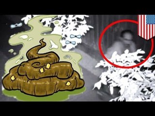 Serial Pooper! Lalaki, tinataihan ang bakuran ng mga residente sa Woodland Heights, Texas!