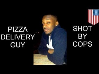 Philadelphia police, binaril ang isang pizza delivery man sa ulo!