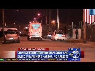 Chinese delivery man, na-ambush at napatay sa Staten Island!