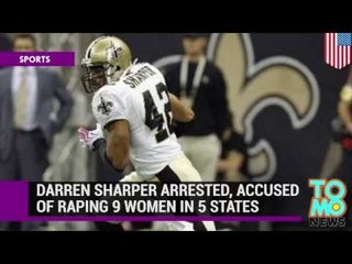 New Orleans Saints Darren Sharper, nakasuhan ng rape sa limang estado sa US!