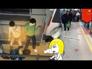Pepper spray sa tren sa China, napagkamalang terrorist attack!