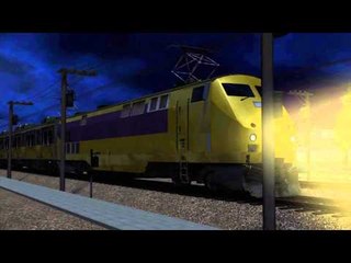 VIDEO: Babae, muntikan nang matamaan ng isang high-speed train sa Europe!