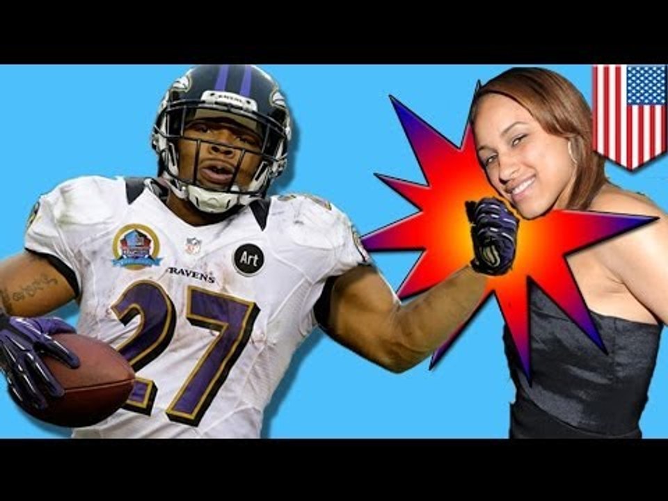 Balitmore Ravens Ray Rice, na-knock out ang girlfriend sa loob ng elevator!