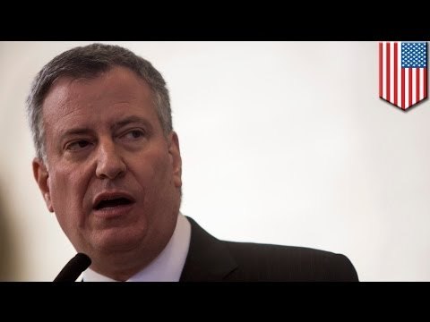 NYC Mayor Bill de Blasio, nag-speeding matapos magbigay ng traffic safety speech!