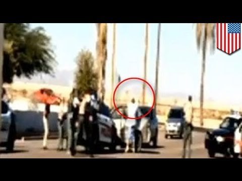 VIDEO: Police brutality? Lalaking sumurrender, binaril pa rin ng pulis sa Arizona!