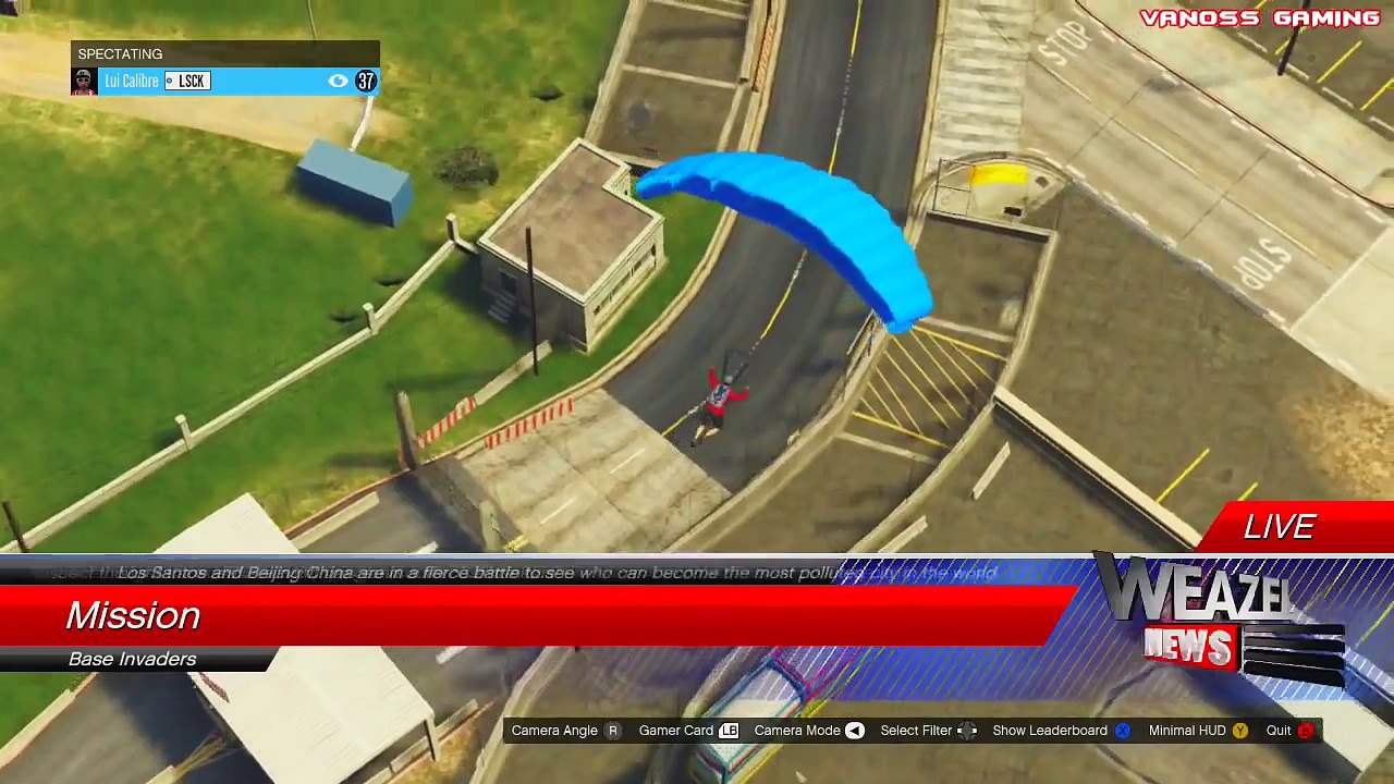 VanossGaming: GTA 5 Online Funny Moments Gameplay 4 - News Report, Planes, Car Sticky Bomb