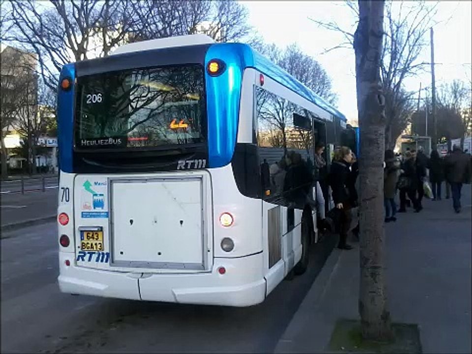 [Sound] Bus Heuliez Bus Access'Bus GX 127 n°206 de la RTM - Marseille sur les lignes 22 et 22 S