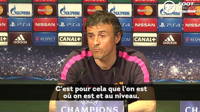 Luis Enrique évalue son Barça et le PSG diminué