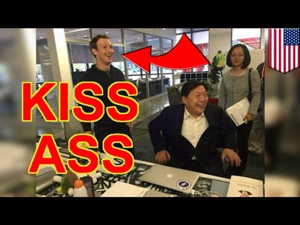 Zuckerberg sucks up to China’s internet security head at Facebook offices