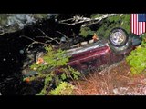 Man rescues baby: logger saves drowning infant from submerged SUV