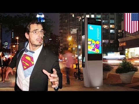 Free internet! New York to replace payphones with high-speed Wi-Fi hotspots