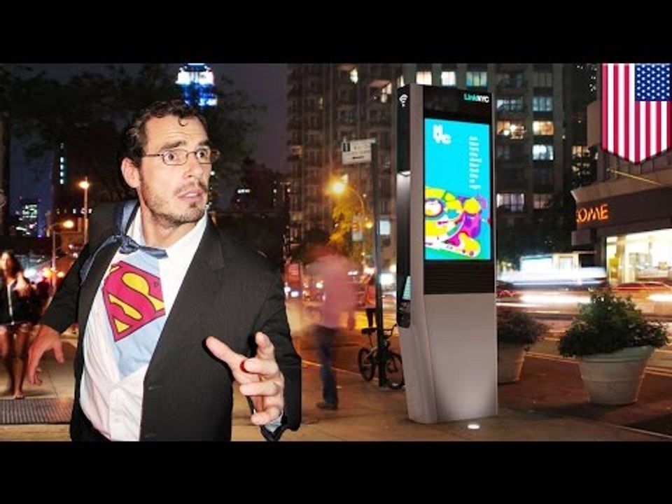 Free internet! New York to replace payphones with high-speed Wi-Fi hotspots