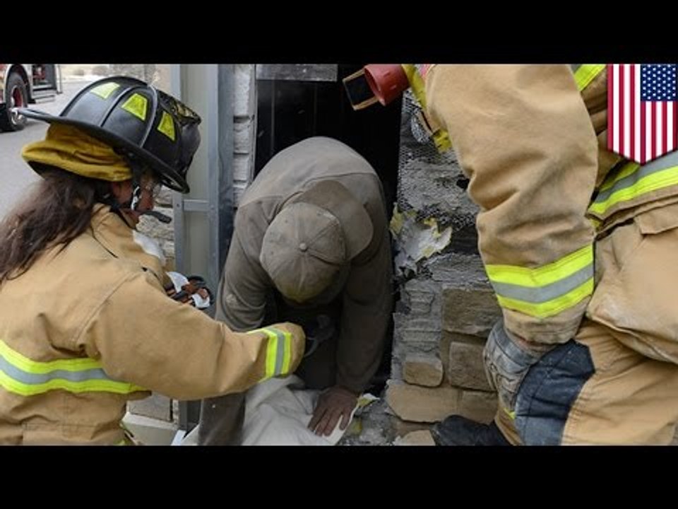 Robbery fail: Man traps himself inside wall for 3 days at Marshalls Paul Felyk