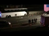 Bus knife attack: Connecticut trooper shoots box cutter-wielding man who stabbed two bus passengers