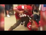 NFL fights: San Francisco 49ers fans fight in bathroom, caught on cellphone