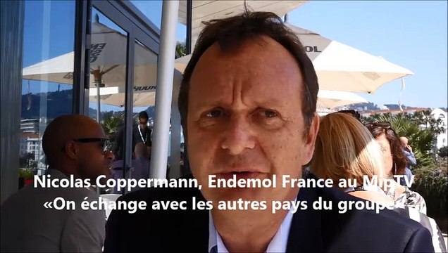 [Bonus] MIPTV : Nicolas Copperman (Endemol France) confie travailler sur des projets de séries