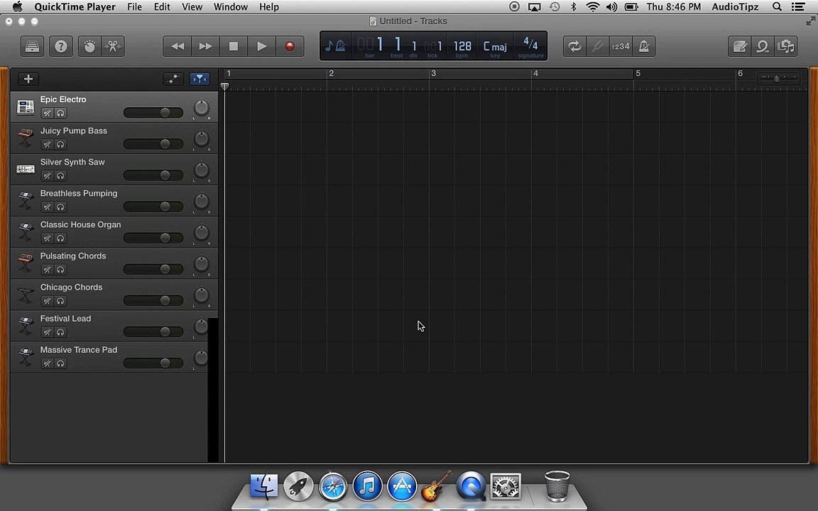 How To Open Note Pad In GarageBand
