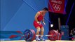 Un Guk Kim (DPR) Breaks Weightlifting World Record - London 2012 Olympics