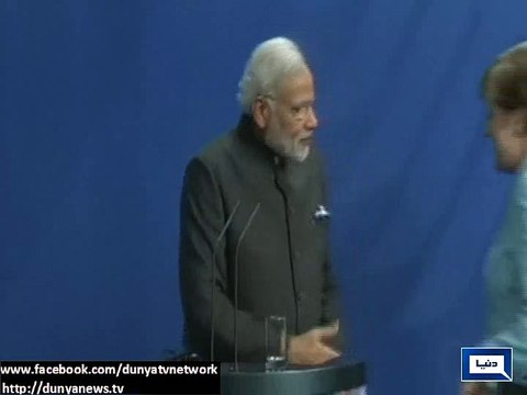 Did German Chancellor Angela Merkel just ignore Narendra Modi
