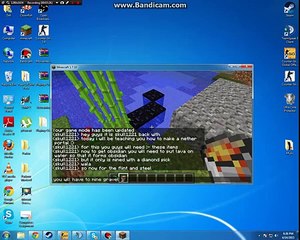 MinecraftTutorial-How to create a nether portal