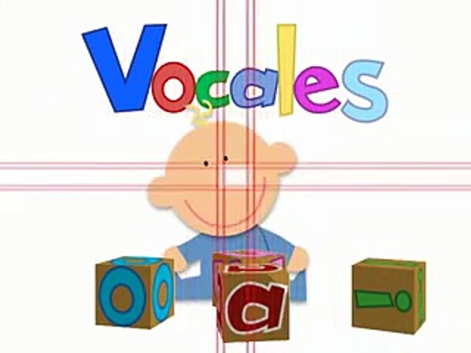 Las Vocales - Niño de Papel (para bebes)