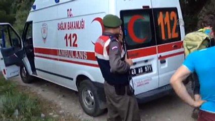 Kaya Tırmanışı Sırasında Düşen Fransız Turist, Yaralandı