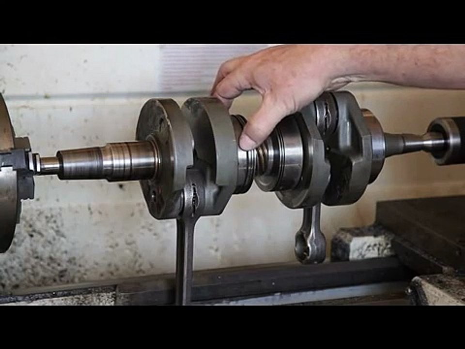 Correct way to measure snowmobile crank run-out