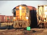GP9 getting a workout kicking cars. (It is a GP9 folks)